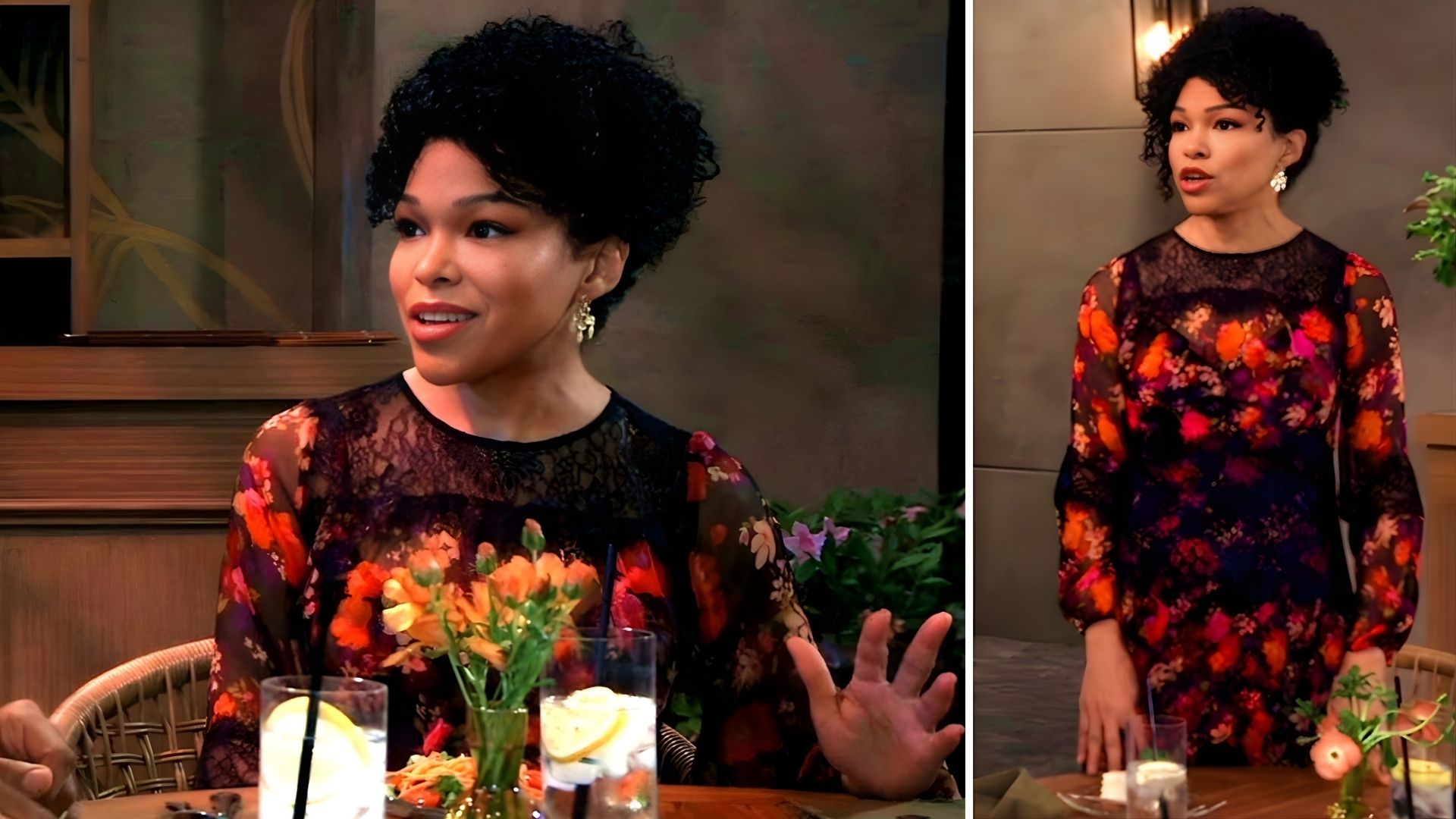 Portia thought she was going to have a quiet dinner | Image: ABC