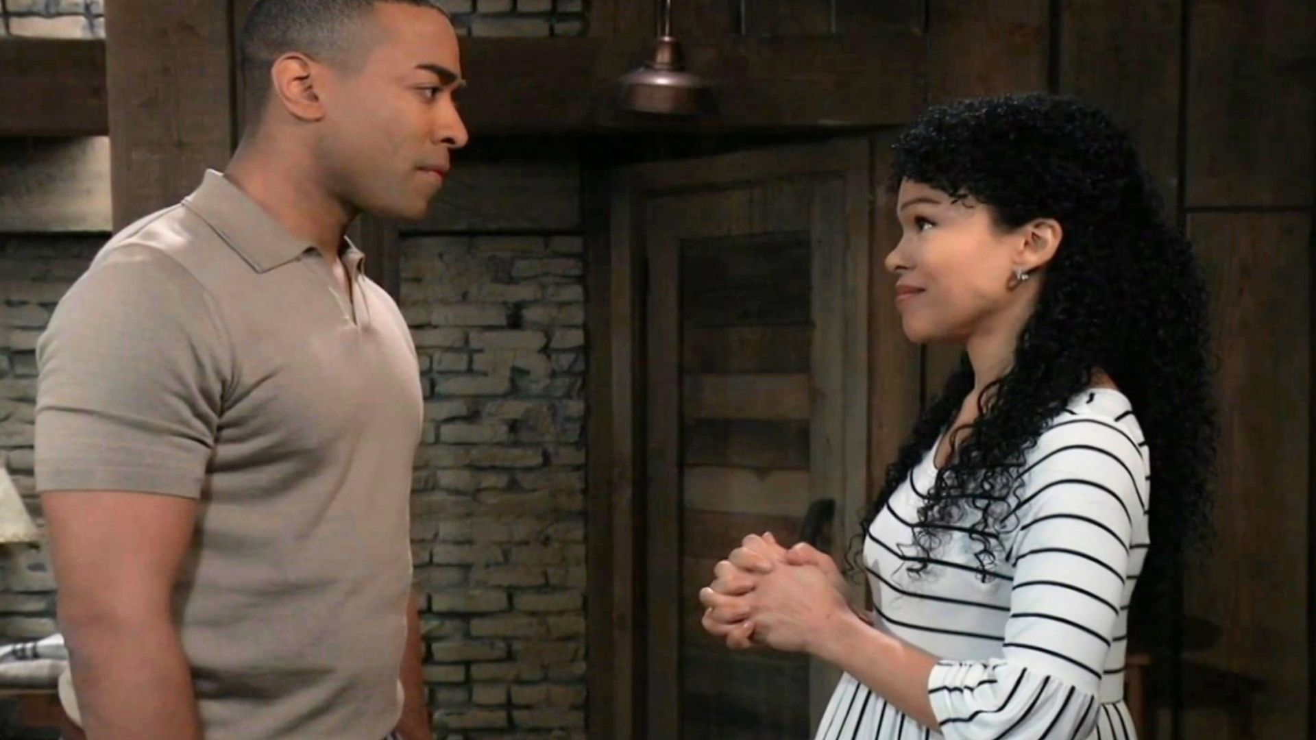 Portia listens to Isaiah's concerns| Image: ABC