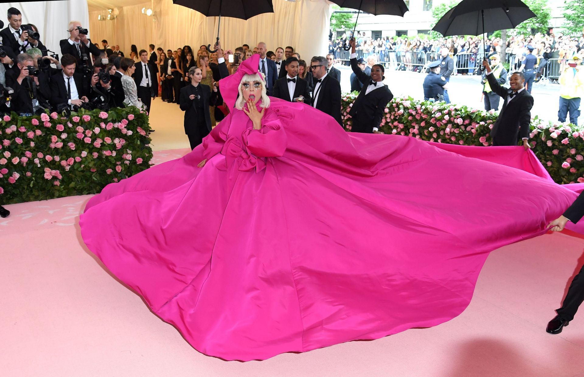 Lady Gaga attends the 2019 Met Gala Celebrating Camp: Notes On Fashion - Arrivals - Source: Getty