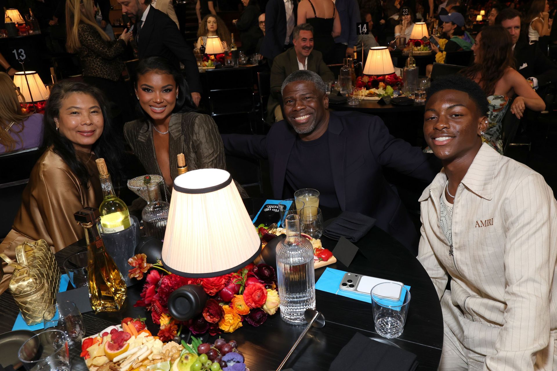 (L-R) Honey Andrea, Eniko Hart, Robert Hart and Hendrix Hart attend Netflix Is A Joke Festival Presents: The Roast of Kevin Hart - Source: Getty