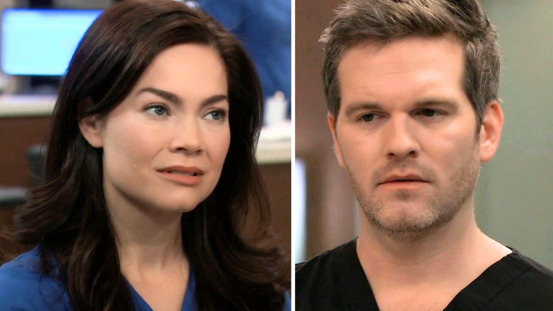 Elizabeth and Lucas know something weird is going on | Image: ABC