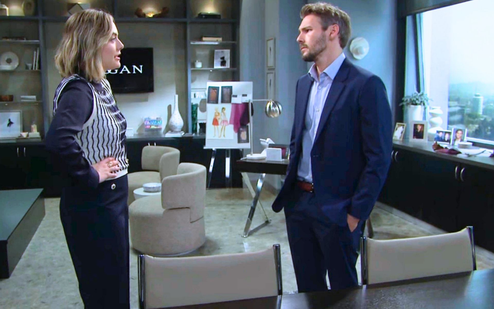 The Bold and the Beautiful's Hope and Liam | Image: CBS