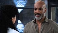 Curtis talking to Portia in a scene from General Hospital | Image: ABC