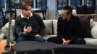 Gio with Sonny in a scene from General Hospital | Image: ABC