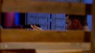 Derek couldn't stay hidden when this man attempted to ambush his best friend on Beyond the Gates | Image: CBS