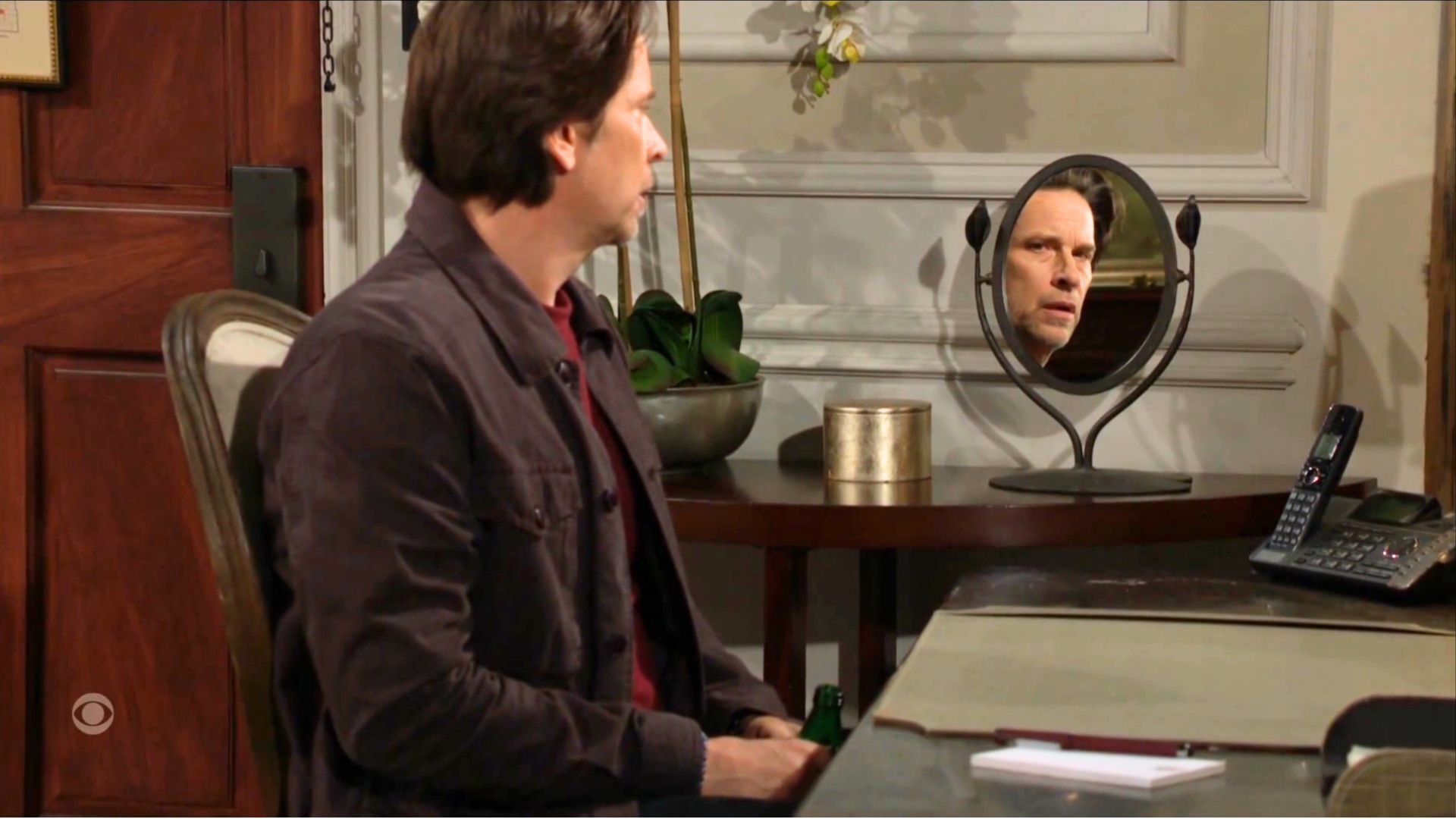 Matt took a good look at himself on The Young and the Restless | Image: CBS