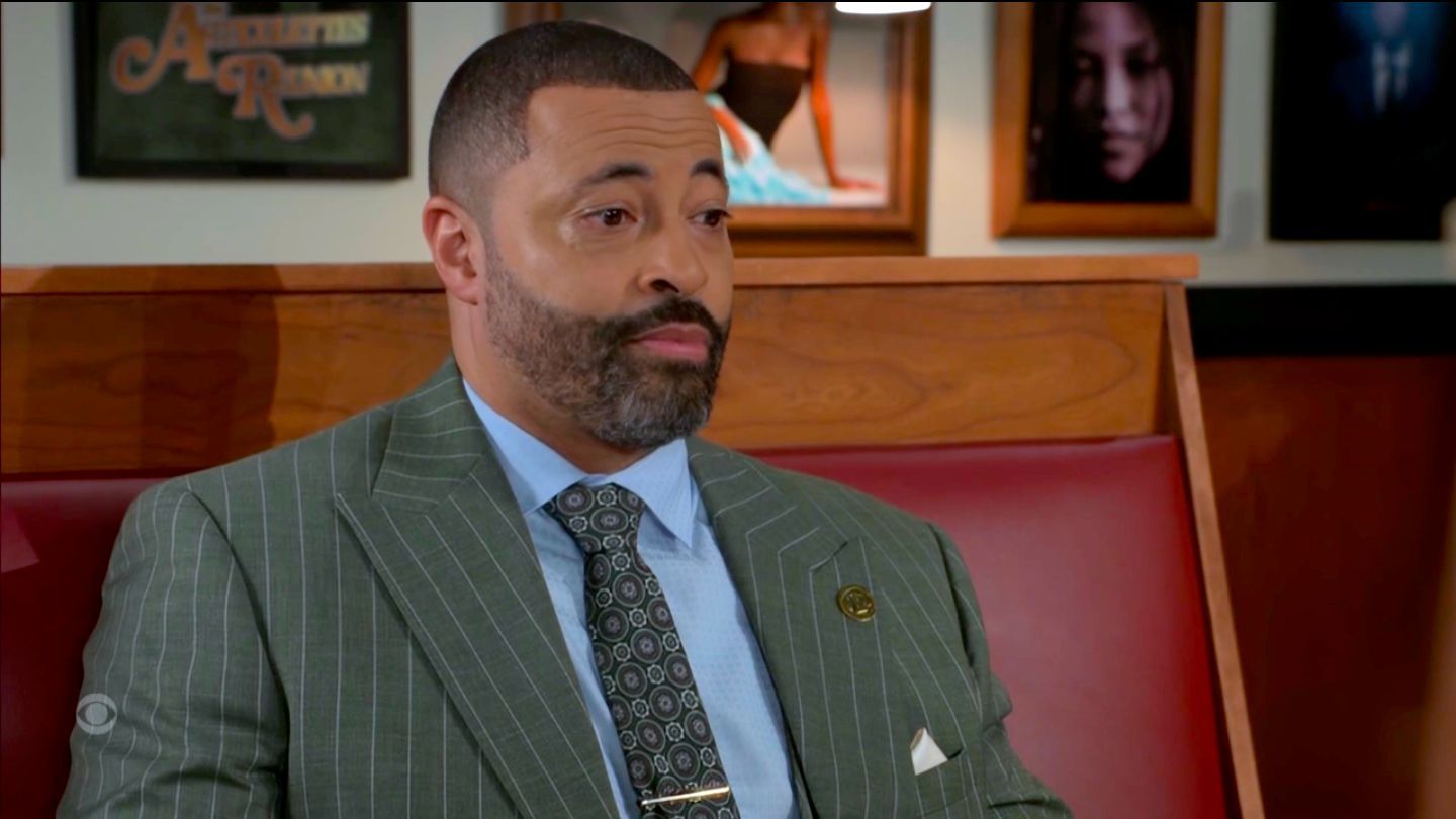 Bill checked out items on a different menu on Beyond the Gates | Image: CBS