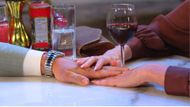 Chad and Belle touched hands in support of one another on DAYS | Image: Peacock