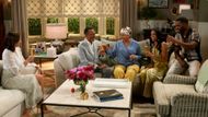 Daphnee Duplaix as Dr. Nicole Dupree Richardson, Clifton Davis as Vernon Dupree, Tamara Tunie as Anita Dupree, Karla Mosley as Dani Dupree and Sean Freeman as Andre Richardson may have something great to celebrate on Beyond the Gates | Image: CBS