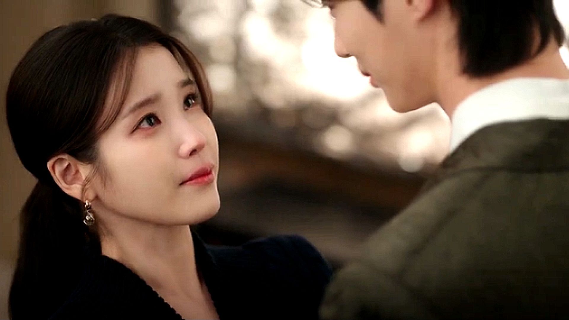 Hui-ju with I-an in episode 9 (Image via Disney+)