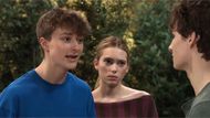 Danny with Charlotte and Rocco in a scene from General Hospital | Image: ABC