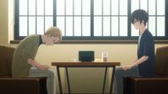 Asahi asking Amane to look after Mahiru - Source: Project No. 9