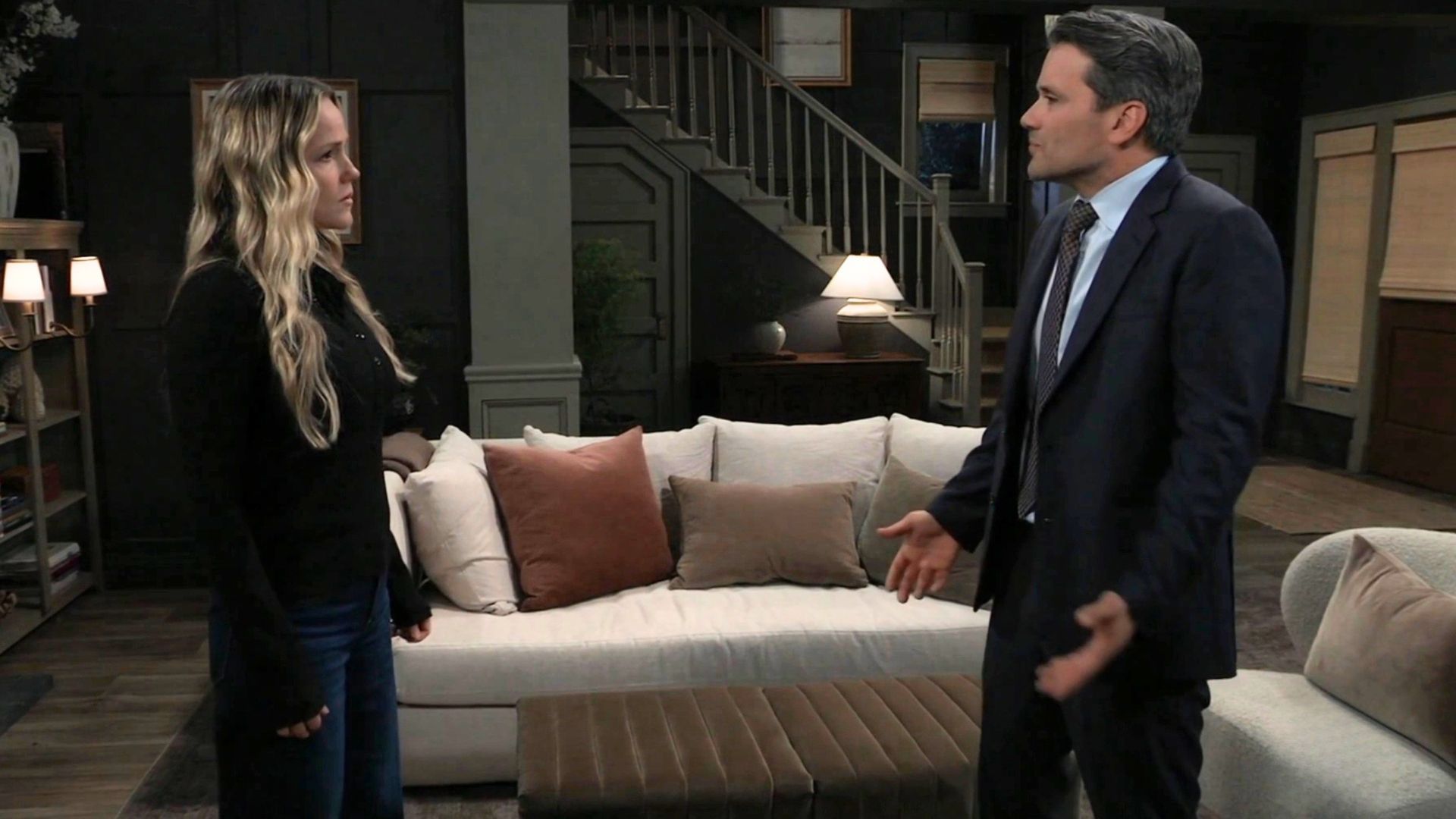 Dante and Lulu had it out about Rocco | Image: ABC