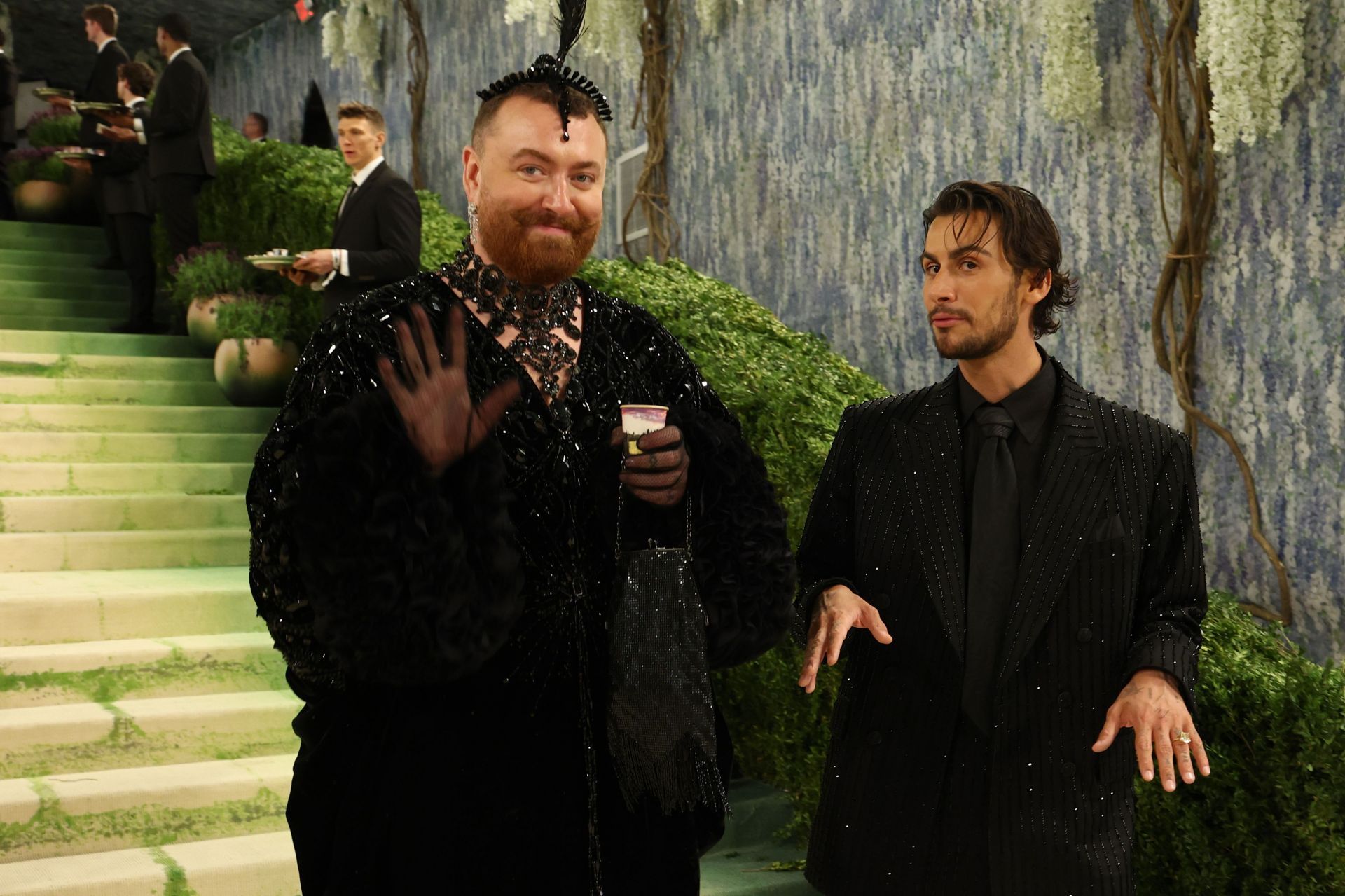 Internet reacts as Sam Smith gets mistaken for Travis Kelce online as the Met Gala look goes viral
