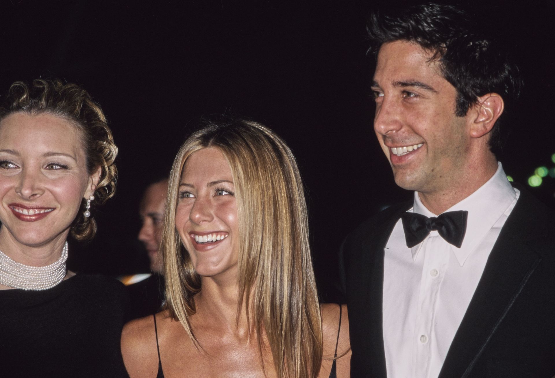 Lisa Kudrow, Jennifer Aniston And David Schwimmer - Source: Getty