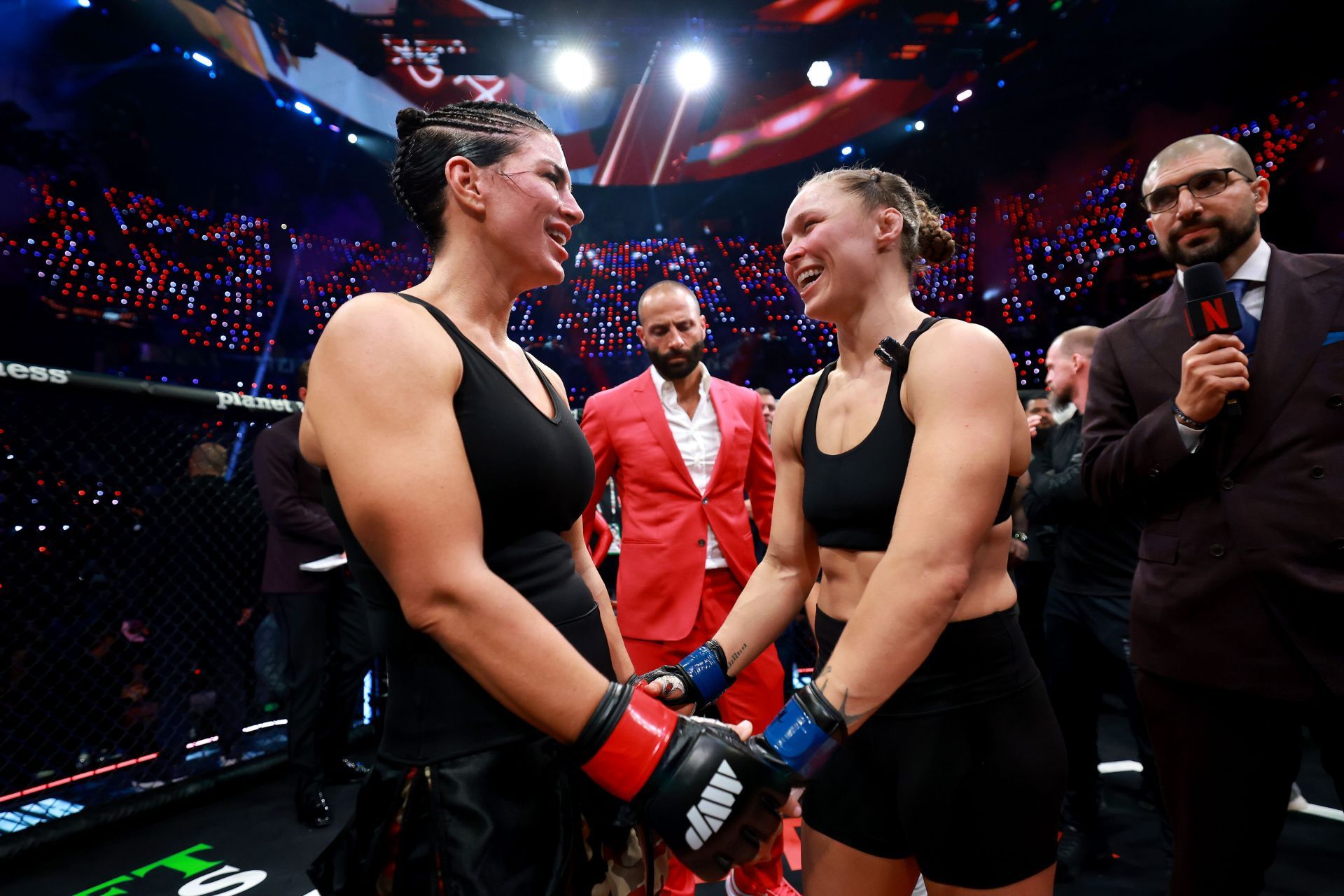 Netflix's Ronda Rousey vs. Gina Carano - Source: Getty