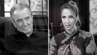 Eric Braeden and Christel Khalil on The Young and the Restless | Image: CBS