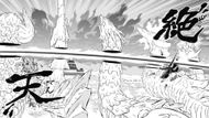 Asta beheading the Five-Headed Dragon - Source: Shueisha