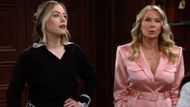 Hope and Brooke in a scene from The Bold and the Beautiful | Image: CBS