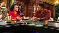 Stephanie and Nate had a pleasant chat on The Young and the Restless | Image: CBS