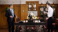 Jack (Peter Bergman) and Kyle (Michael Mealor) on The Young and the Restless | Image: JPI