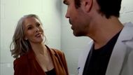 Lia thought she had Grayson by the throat when it was really her neck the noose was tightening around on Beyond the Gates | Image: CBS