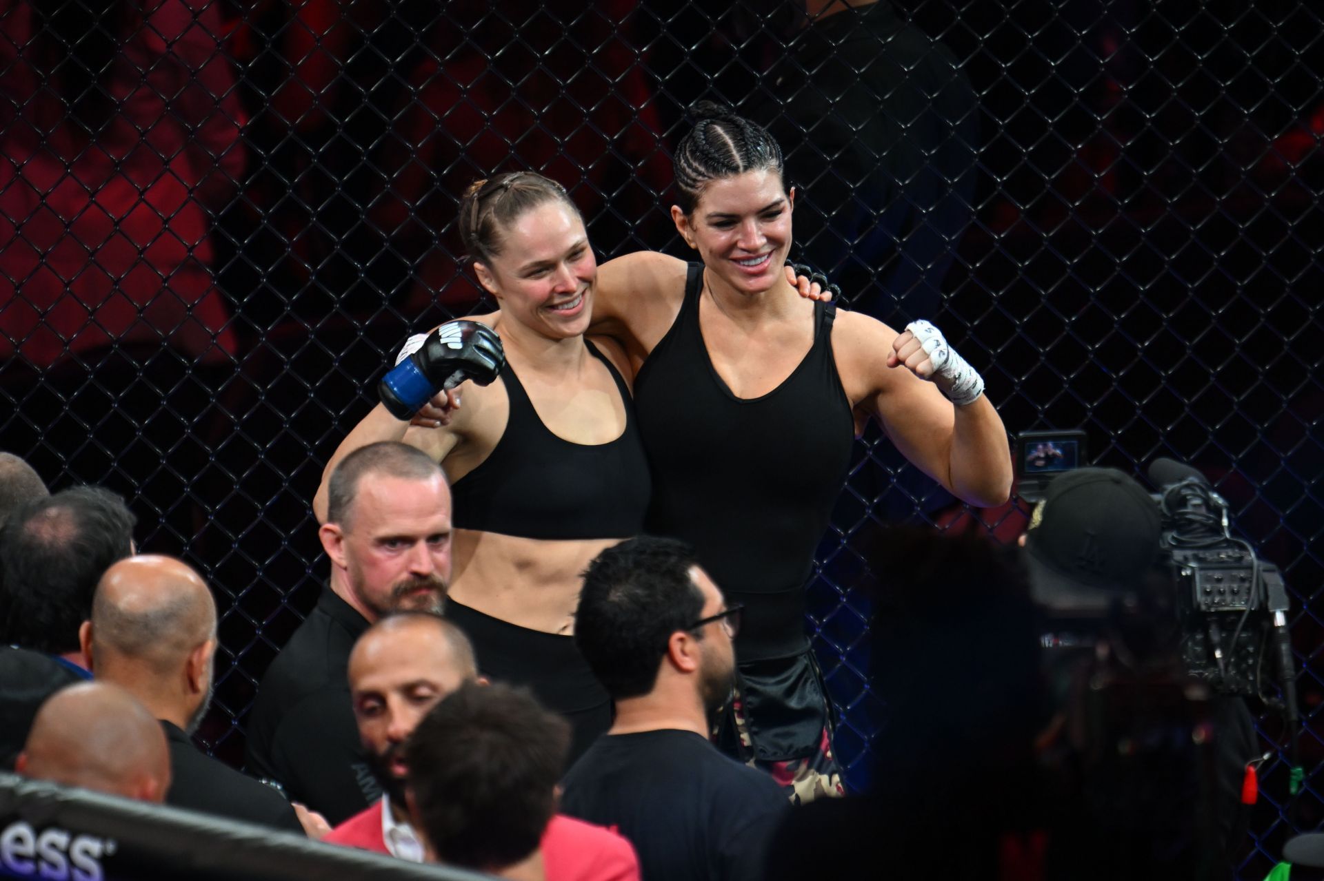 Ronda Rousey vs Gina Carano - (MMA) Mixed Martial Arts in Los Angeles - Source: Getty
