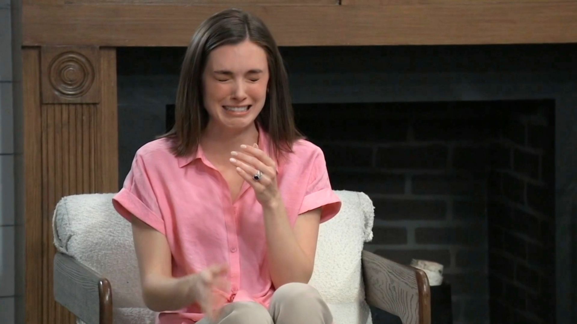 Willow had a good cry | Image: ABC
