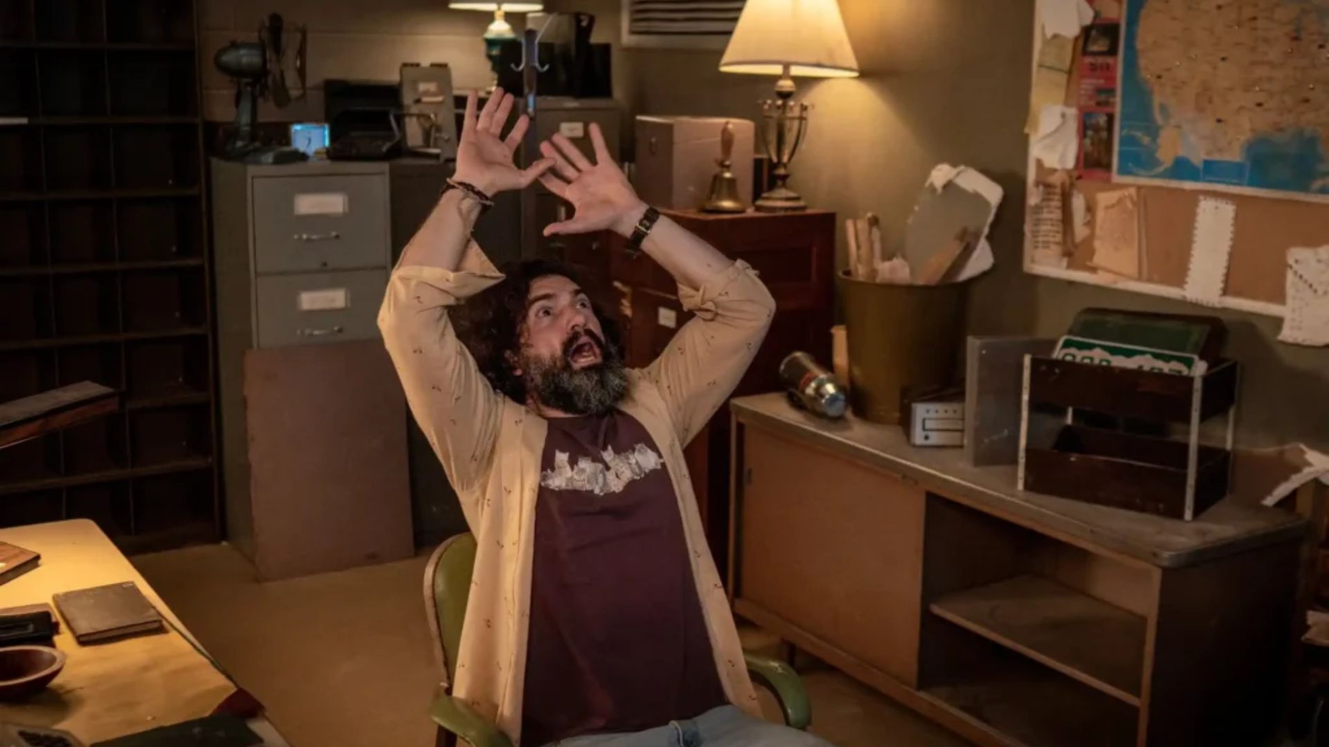 Jade wakes up inside the post office (Image via Prime Video)