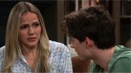 Lulu with her son, Rocco, in a scene from General Hospital | Image: ABC