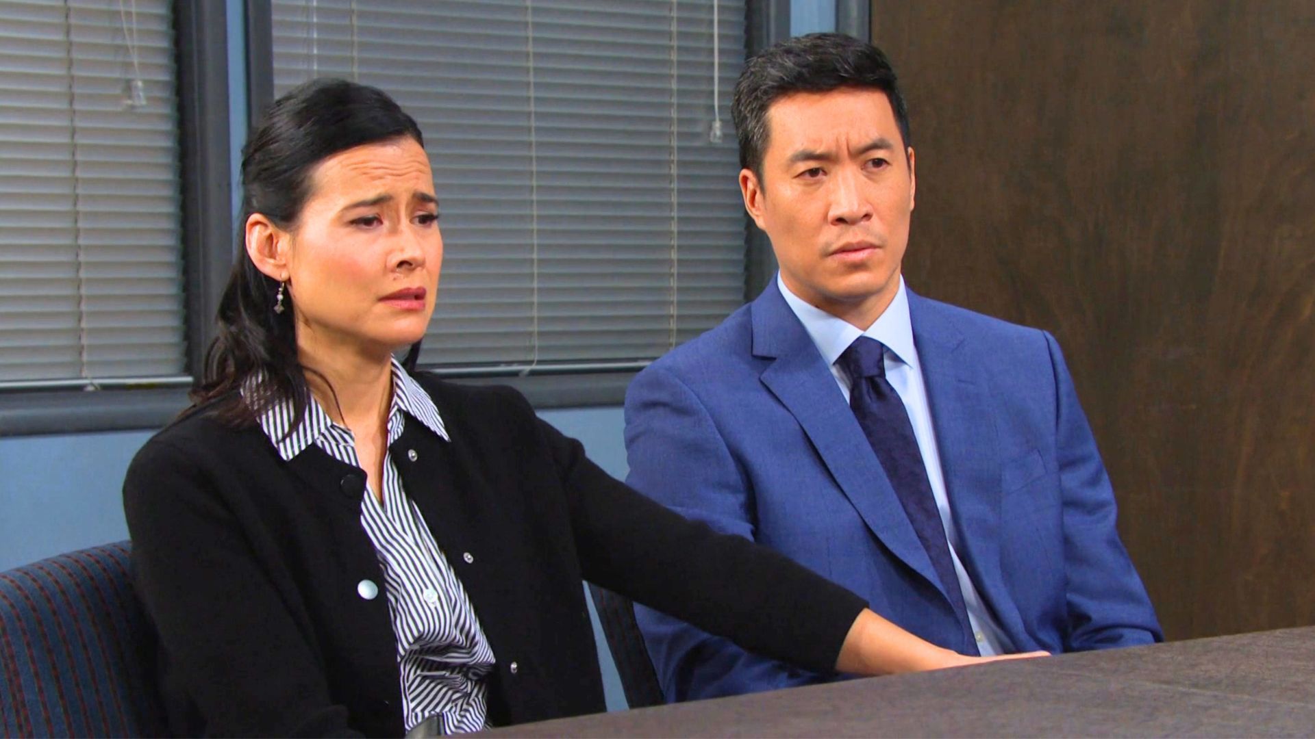 Amy and Jason did not receive encouraging news about Sophia on DAYS | Image: Peacock
