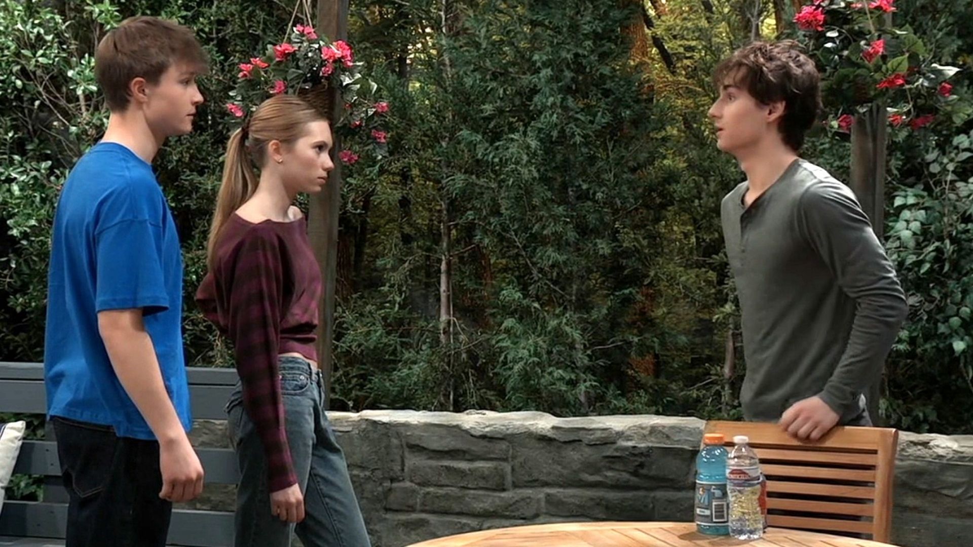 Can General Hospital's Charlotte and Rocco talk Danny down? | Image: ABC