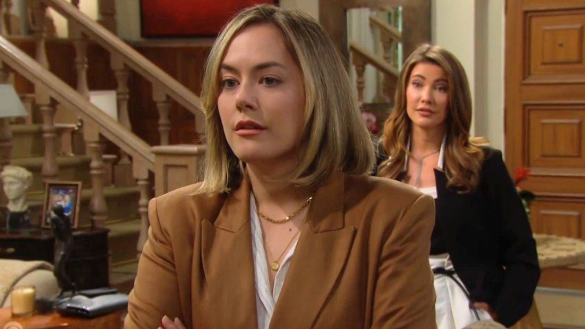 Steffy wanted answers from Hope | Image: CBS