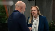 Laura confronts mobster Sidwell | Image: ABC