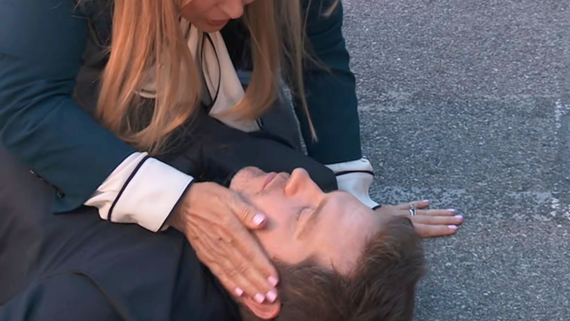 Laura rushes to Lucas' side | Image: ABC