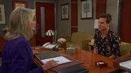 Leo laid his latest crisis at Marlena's doorstep | Image: Peacock