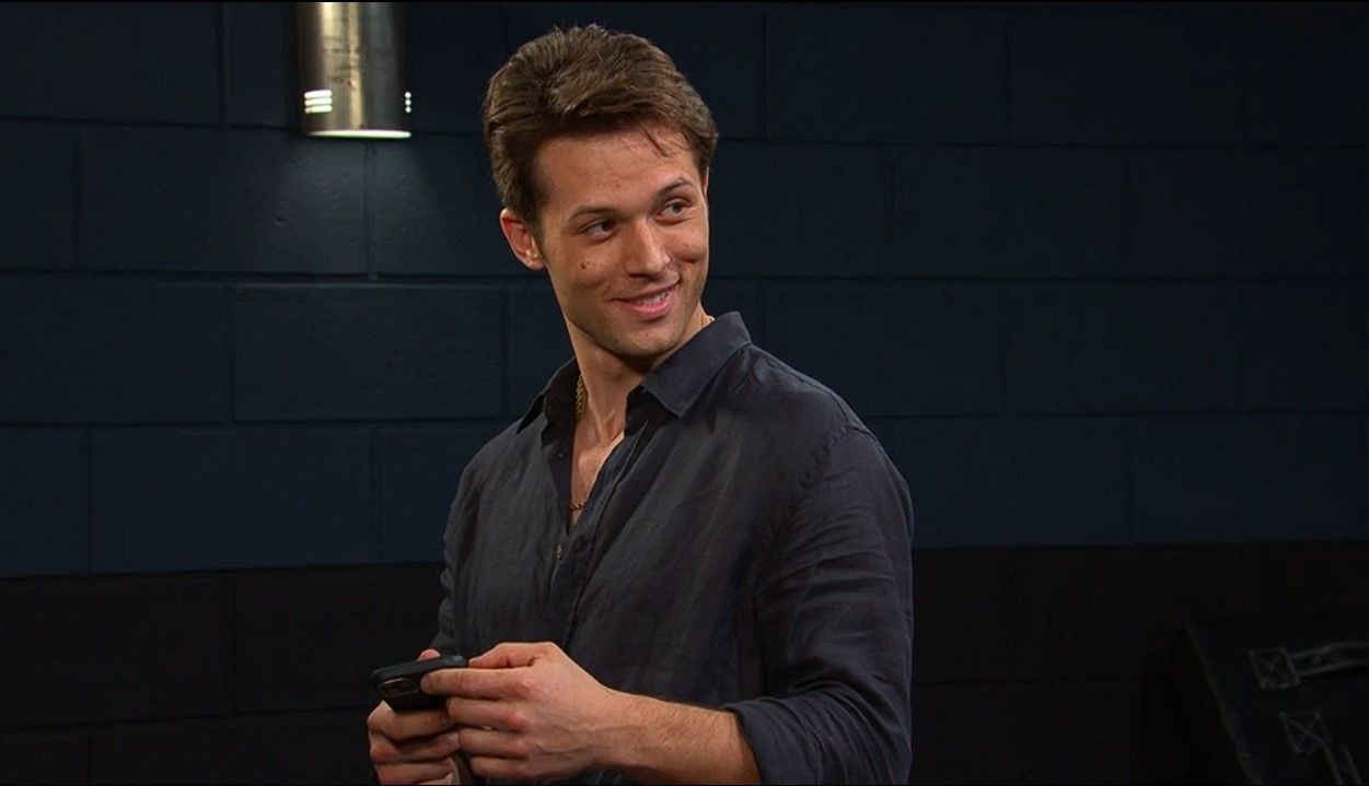 Days of our Lives' Tate is off to a roaring start in his personal training foray | Image: Peacock