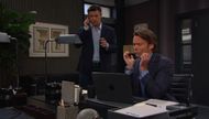 The brothers Kiriakis puzzled over a corporate mystery. \Image: Peacock