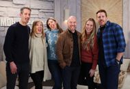 (L-R) Chris Schonberger, Andrea Faville, Michelle Beaver, Sean Evans, Shana Tepper and Michael Fullting visit the IMDb Portrait Studio at Acura House of Energy on location at Sundance 2025 on January 24, 2025 in Park City, Utah - Source: Getty
