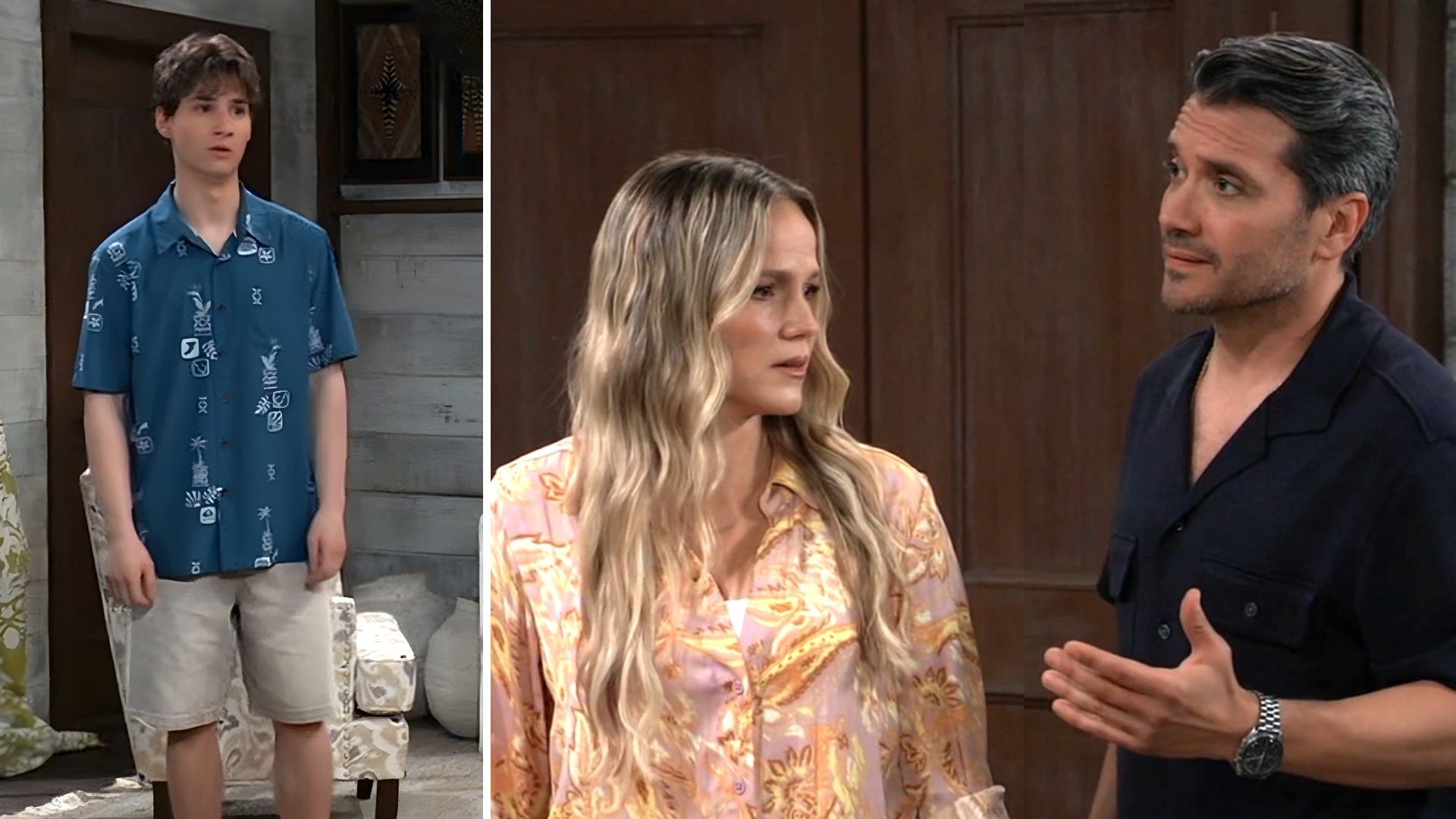 Dante, Lulu, and Rocco were dressed for a permanent vacation | Image: ABC