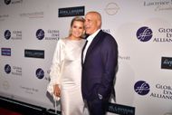 Yolanda Hadid and Joseph Jingoli attend the Global Lyme Alliance fifth annual New York City Gala on October 10, 2019 in New York City - Source: Getty