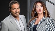 Forrester co-CEOs, Ridge and Steffy from The Bold and the Beautiful | Image: CBS