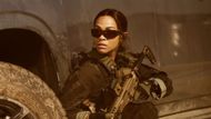 Saldana as Joe McNamara (Image via Paramount+)