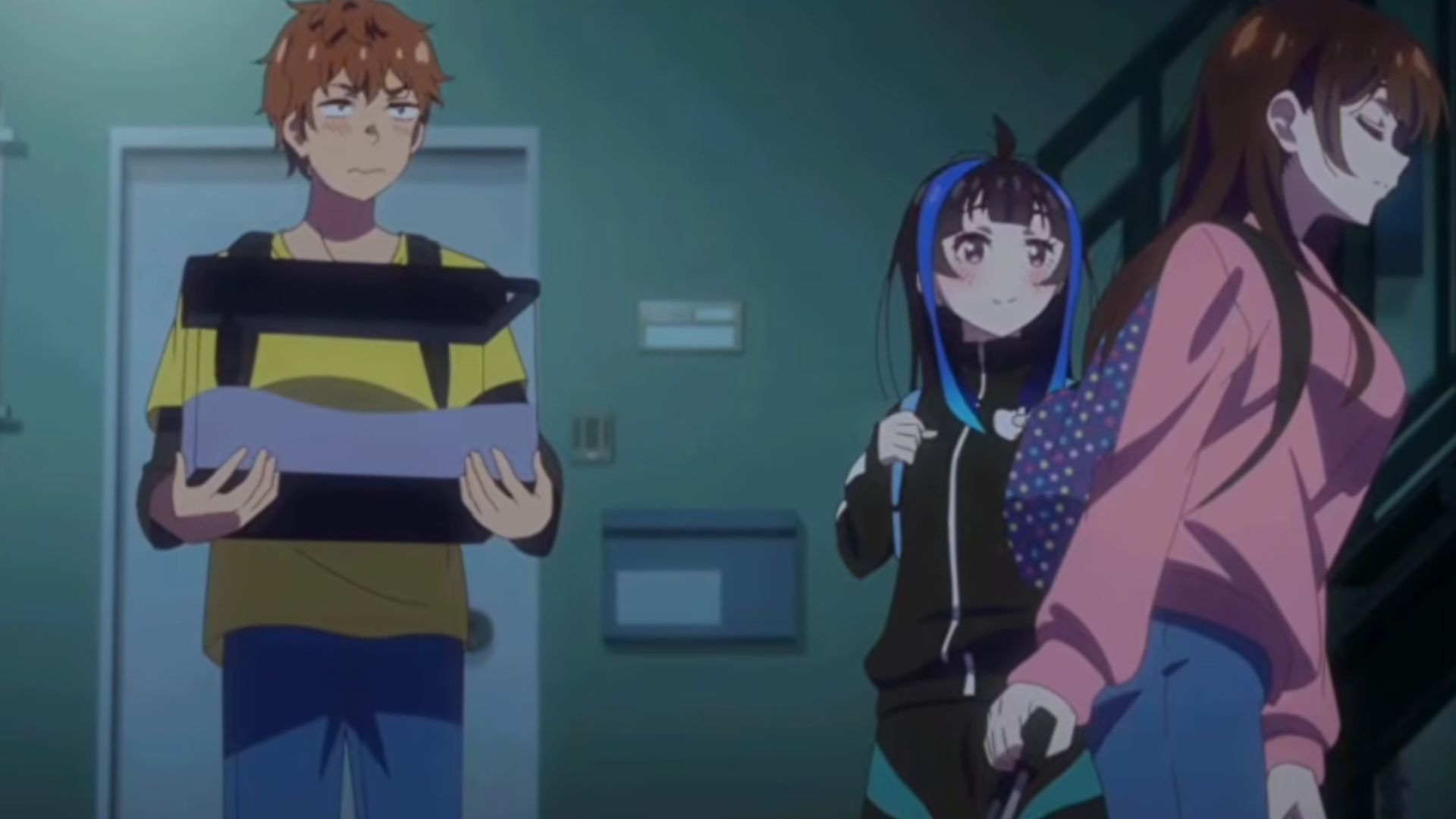 Chizuru and Kazuya go separate in Rent-A-Girlfriend Season 5 Episode 11 - Source: TMS Entertainment