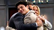 RJ with his parents in a scene from The Bold and the Beautiful | Image: CBS