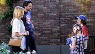 Chad and Belle took in a Cubs game with Thomas and Charlotte | Image: JPI