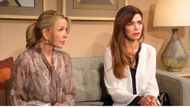 Victoria wants her mother, Nikki, to talk to her father, Victor | Image: CBS