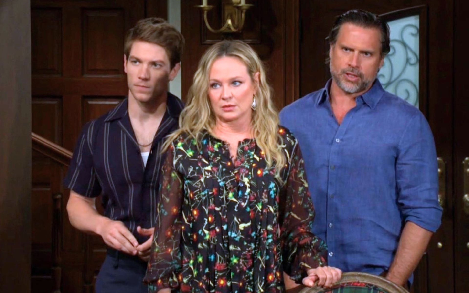 Matt's presence leaves the Newmans on edge | Image: CBS