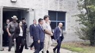 Rex Heuermann was arrested in 2023 (Image via YouTube/NBC News)