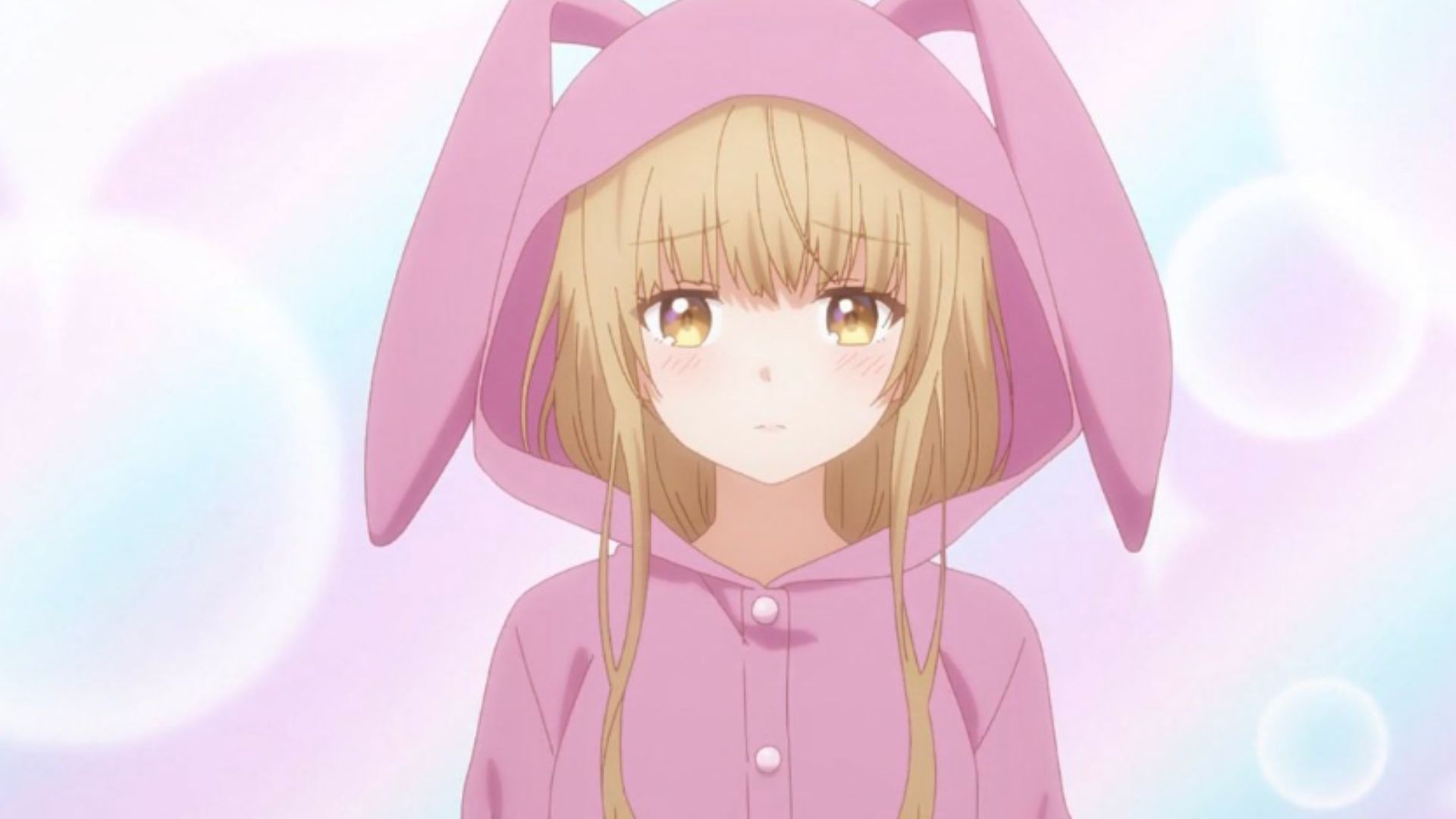 Mahiru in her bunny pajama - Source: Project No.9